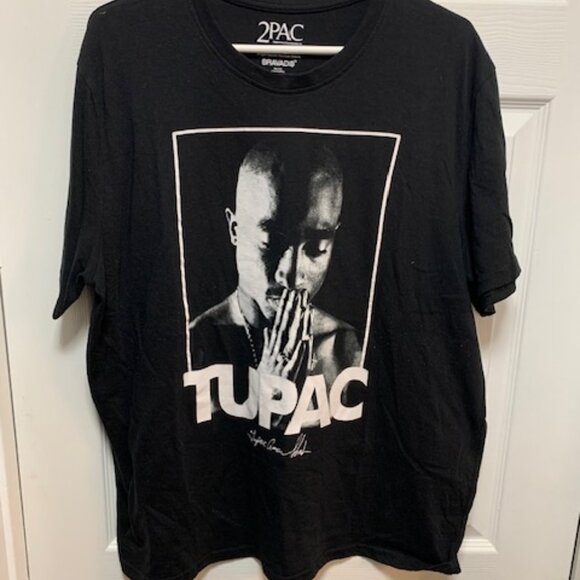 TUPAC  MENS BAND TSHIRT - Picture 1 of 4